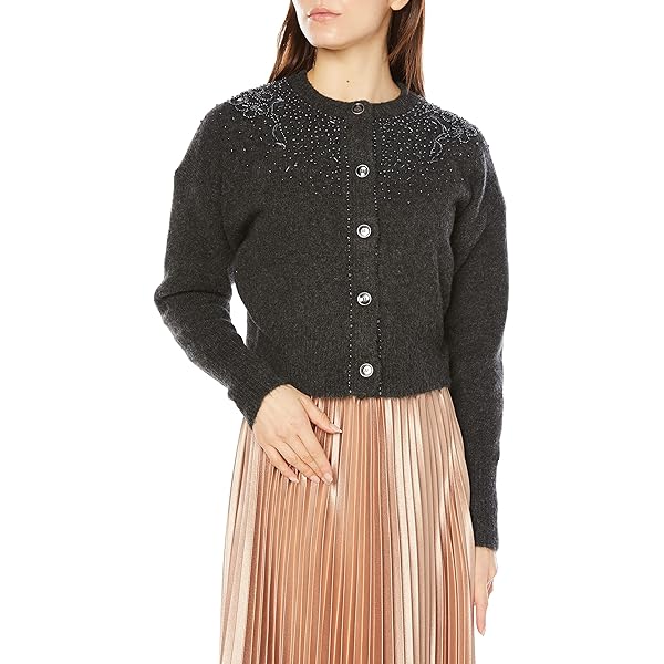 Amazon | [ジェラート ピケ] ボーダーアランカーディガン